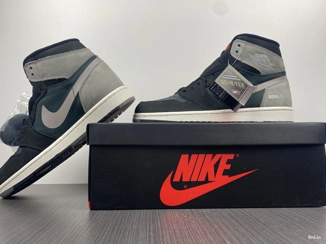 Bmlin shoes Element Grey Black Gore-Tex Breathable DB2889- Jordan1 Particle 3709 1015